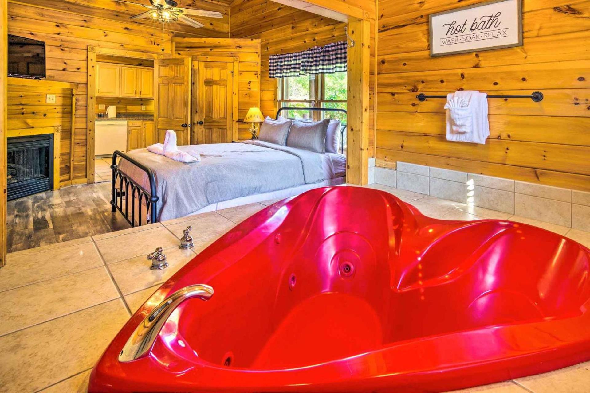 Dog Friendly, Romantic Mtn Getaway Hot Tub Pool Gatlinburg Exteriör bild